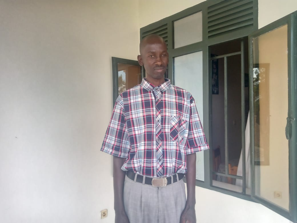 FURAHA Jean Marie, a man with Deaf-Blindness